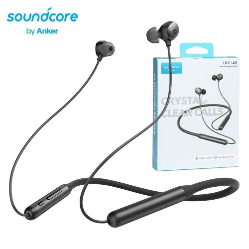 Ecouteurs Tour De Cou Sans Fil, Autonomie De 22h,Résistant À L'eau, Soundcore By Anker Life U2i