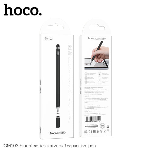 Stylo Capacitif Universel HOCO GM103, Tablette, Stylet D'ordinateur, Dessin Tactile