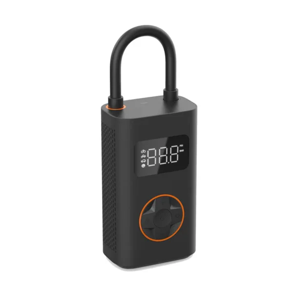 Mini Compresseur D'air Portable 150 PSI, 10,3 Bars, LED, Rechargeable USB-C QiCYCLE N2
