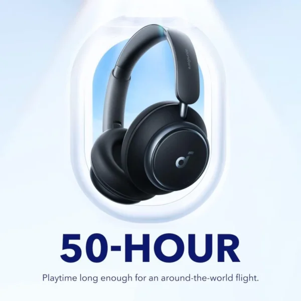 Casque Adaptatif À Suppression Active Du Bruit,Audio Sans Fil, Bluetooth 5.3 Anker Soundcore Space Q45