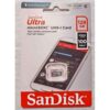 Carte Mémoire Micro Sd 16GB / 32GB / 64GB /128GB /256 GB 100 MB/S SANDISK ULTRA