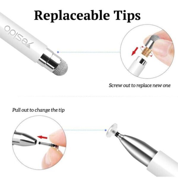 Stylo/Pencil ST02 Pour Écran YESIDO Pour Téléphone / Tablette ANDROID /IOS/IPAD/LAPTOP