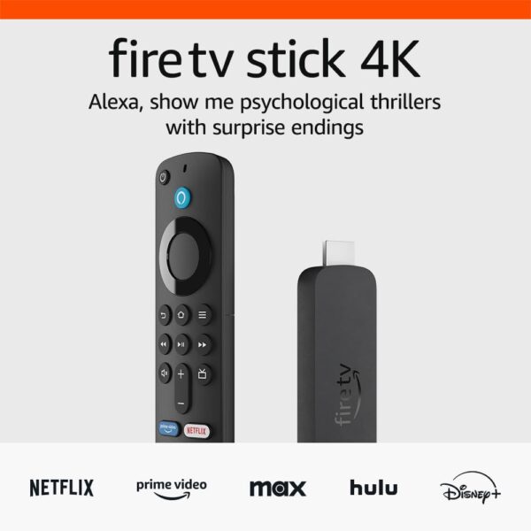 Télécommande 1,5 Go De RAM Fire TV Stick 4K Amazon