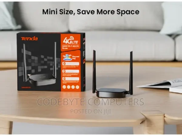 Modem 4g Lte Tenda 4G03 Pro, 2antenne, 2 Entre Rj45, 300mbps