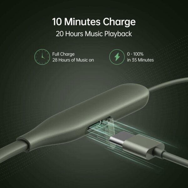 Ecouteur Bluetooth  tour de cou - Noir - OPPO Enco M32