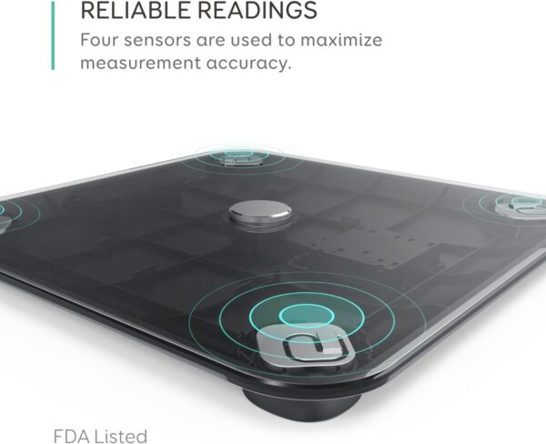 Anker Balance Pese Personne Electrique Intelligent P1 Black Eufy