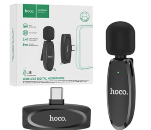 Microphone Numérique Cravate Sans Fil- Type-C - L15-  Hoco