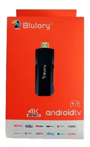 TV STICK ANDROID TV 4K BLULORY