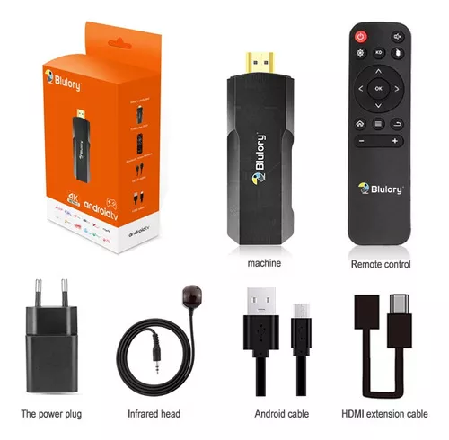 TV STICK ANDROID TV 4K BLULORY