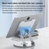 Support de bureau pliable rotatif à 360 degrés pour tablette Yesido C293