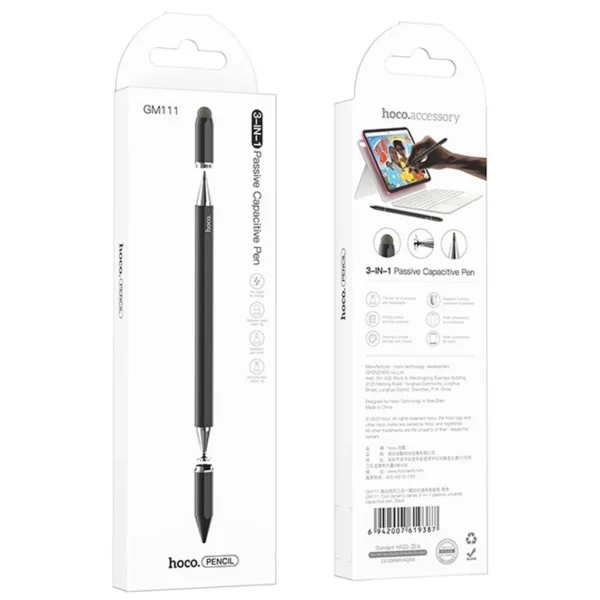 HOCO GM111 STYLO Universel 3 EN 1 Haute Sensibilité