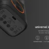 Mini Compresseur D'air Portable 150 PSI, 10,3 Bars, LED, Rechargeable USB-C QiCYCLE N2
