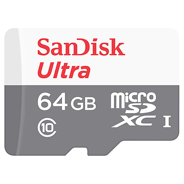 Carte Mémoire Micro Sd 16GB / 32GB / 64GB /128GB /256 GB 100 MB/S SANDISK ULTRA