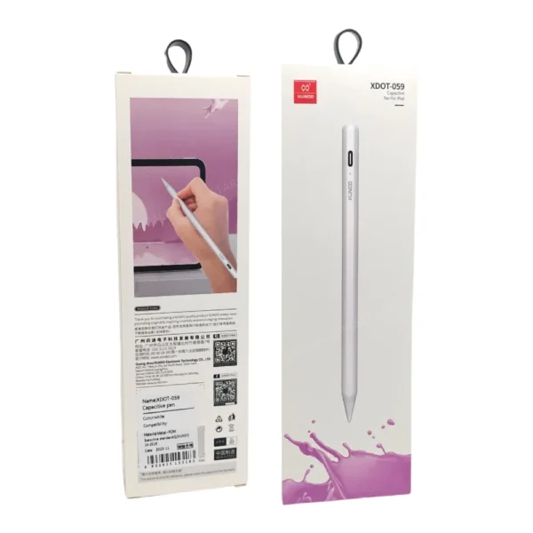 Stylet Capacitif Pour IPad XDOT-059 Blanc