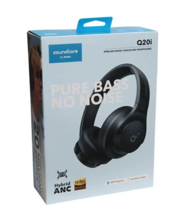 Casque hybride à réduction active du bruit ANKER SOUNDCORE Q20I