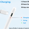 Stylet Anker Pro Capacitif Pour IPad/IPad Pro/Air/Mini (Blanc) WIRELESS CHARGING