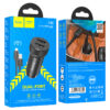 Chargeur De Voiture Double Port USB-A vers Micro-USB Hoco Z49