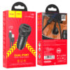 Chargeur De Voiture Double Port USB-A vers Type-C Hoco Z49