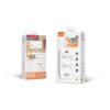 Multiprise 4 Prise Avec 4 Entrées USB 5V 3.1A 2500W 2m LDNIO SC4407