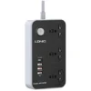 Multiprise 2500W 3 Ports USB 3.0 20W Chargeur Rapide LDNIO SC3412