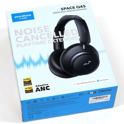 Casque Adaptatif À Suppression Active Du Bruit,Audio Sans Fil, Bluetooth 5.3 Anker Soundcore Space Q45