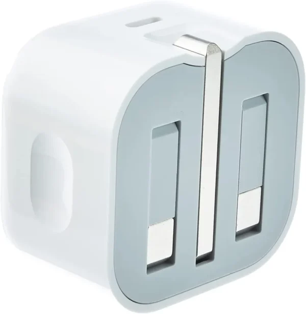 Chargeur Pour iPhone – Adaptateur Secteur USB‑C 20 W Bloc de Charge MAH00170