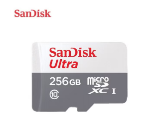 Carte Mémoire Micro Sd 16GB / 32GB / 64GB /128GB /256 GB 100 MB/S SANDISK ULTRA