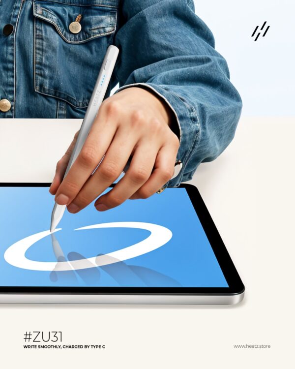 Stylet Universel Pour Les Appareils IOS, Android Et Windows 7 Heures D'utilisation Heatz ZU31