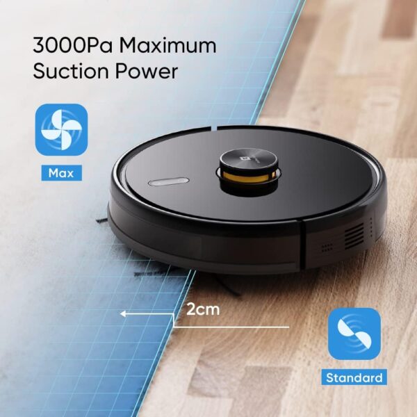 Robot Aspirateur Laveur Autonomie 2h30 Realme Techlife RMH2101