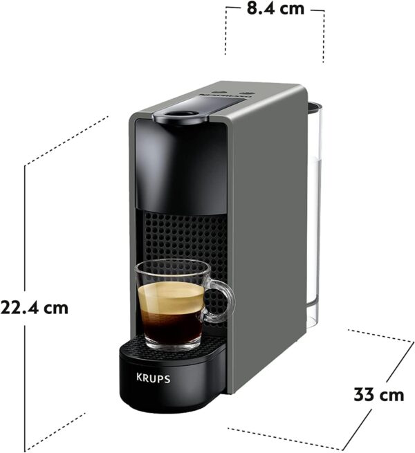 Nespresso Mini-Machine À Café À Capsules Essenza | 0,6 L | 19 Bars KRUPS XN110BRD