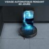 Aspirateur Robot Laveur Vidage Automatique, Nettoyage 4-En-1, Rowenta X-Plorer Serie 75 S+ RR8585WH