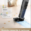 DREAME H12 Pro Aspirateur Eau Et Poussière Intelligent Sec Et Humid,900ml,Autonomie 35Min,ÉcranLED