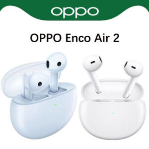 Ecouteurs Sans Fil,Bluetooth 5.2,Réduction Du Bruit, Chargement Sans Fil Batterie 24h Oppo Enco Air2